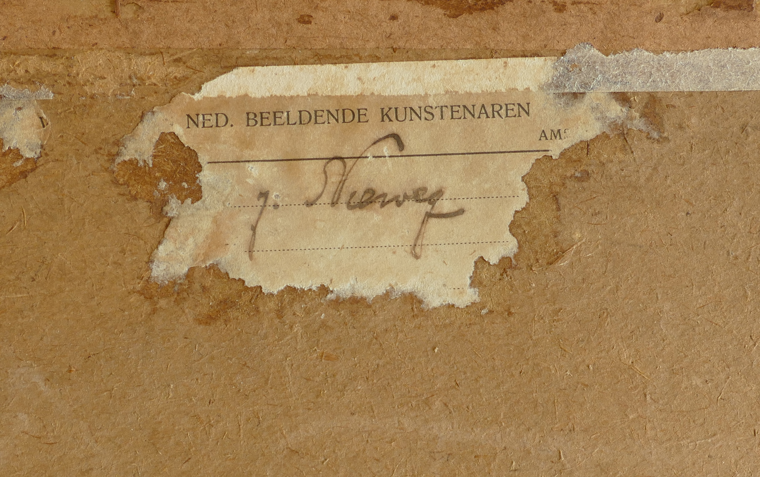 Jakob Nieweg - Slapende man aan tafel kopen? Bied vanaf 80!