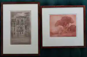 Buy Etienne Bosch - 2 etsen 'Rome' en 'Venetië'? Bid from 70!