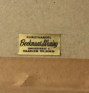 Bart Filet - kleurenlitho - ingelijst - het gebaar - gesigneerd kopen? Bied vanaf 1!