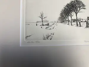 Harmen Kooistra - Winterlandschap kopen? Bied vanaf 29!