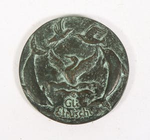 Carla Klein - Bronzen penning, Gli Etruschi II kopen? Bied vanaf 35!