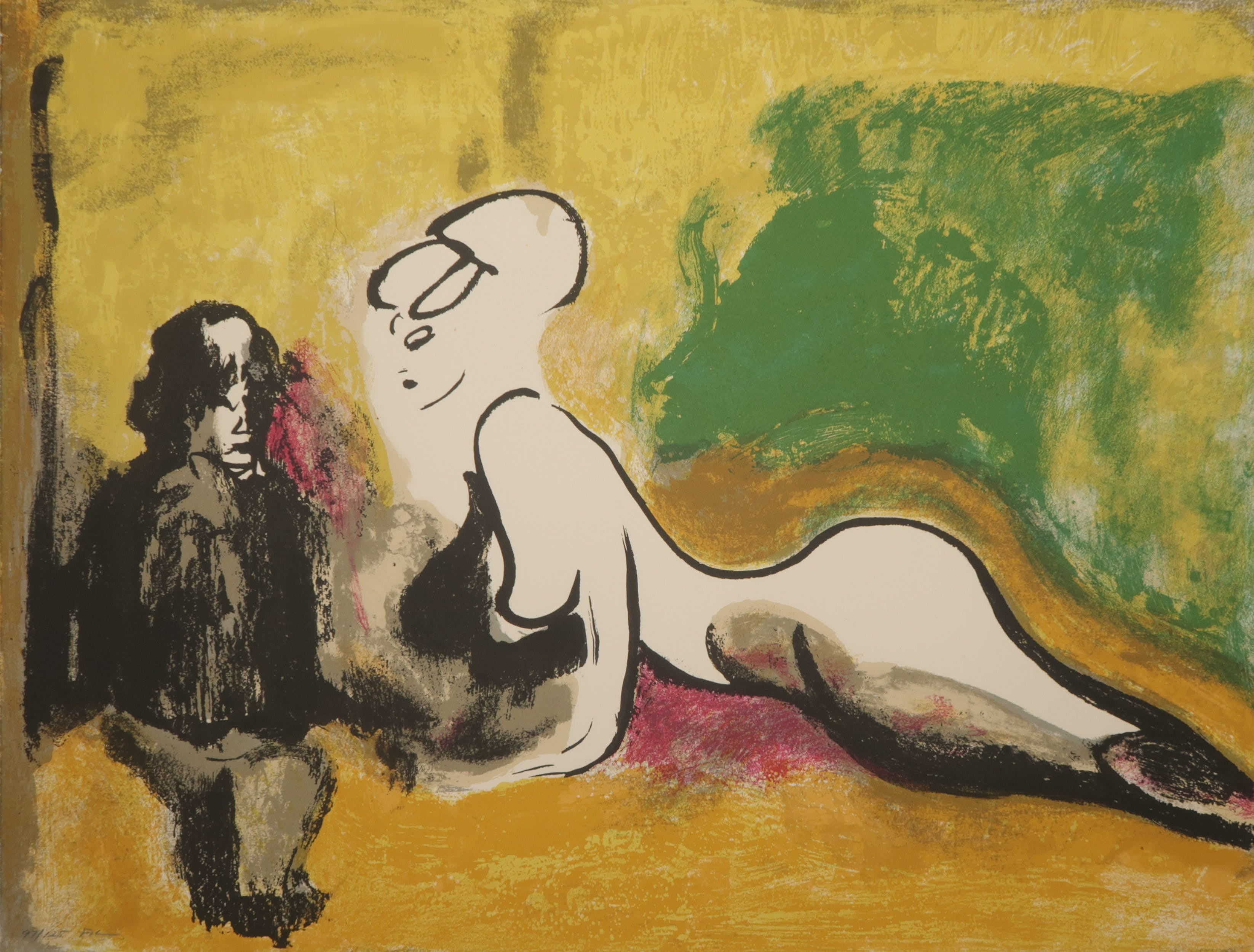 Luis Filcer - Litho, Seduction verkocht voor € 35!