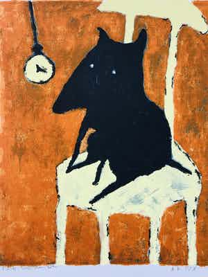 Peter Bastiaanssen - We gaan zo uit, nog even uitrusten. verkocht voor € 45!