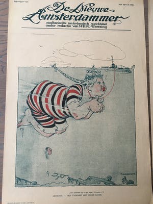 Piet van der Hem - Collectie van litho's voor De Nieuwe Amsterdammer 1915-1918 kopen? Bied vanaf 200!