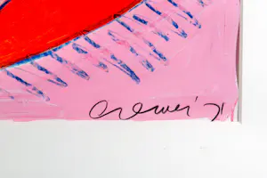 Jan Cremer - gemengde techniek op papier - 1971 kopen? Bied vanaf 1500!