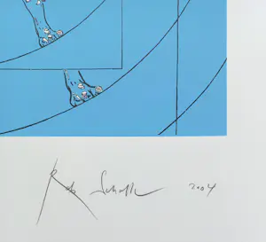 Rob Scholte - Van zintuig tot werktuig, zeefdruk (groot!) kopen? Bied vanaf 125!