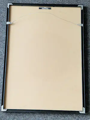 Antonio Saura - Grote 1975 zeefdruk "Triptico de Amsterdam" oplage 190 ex. - in nieuwstaat kopen? Bied vanaf 83!