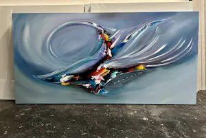 Gena - Abstract “ In flight”- XXXL kopen? Bied vanaf 450!