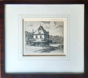 Johan Hemkes - De Waag Leeuwarden verkocht voor € 40!