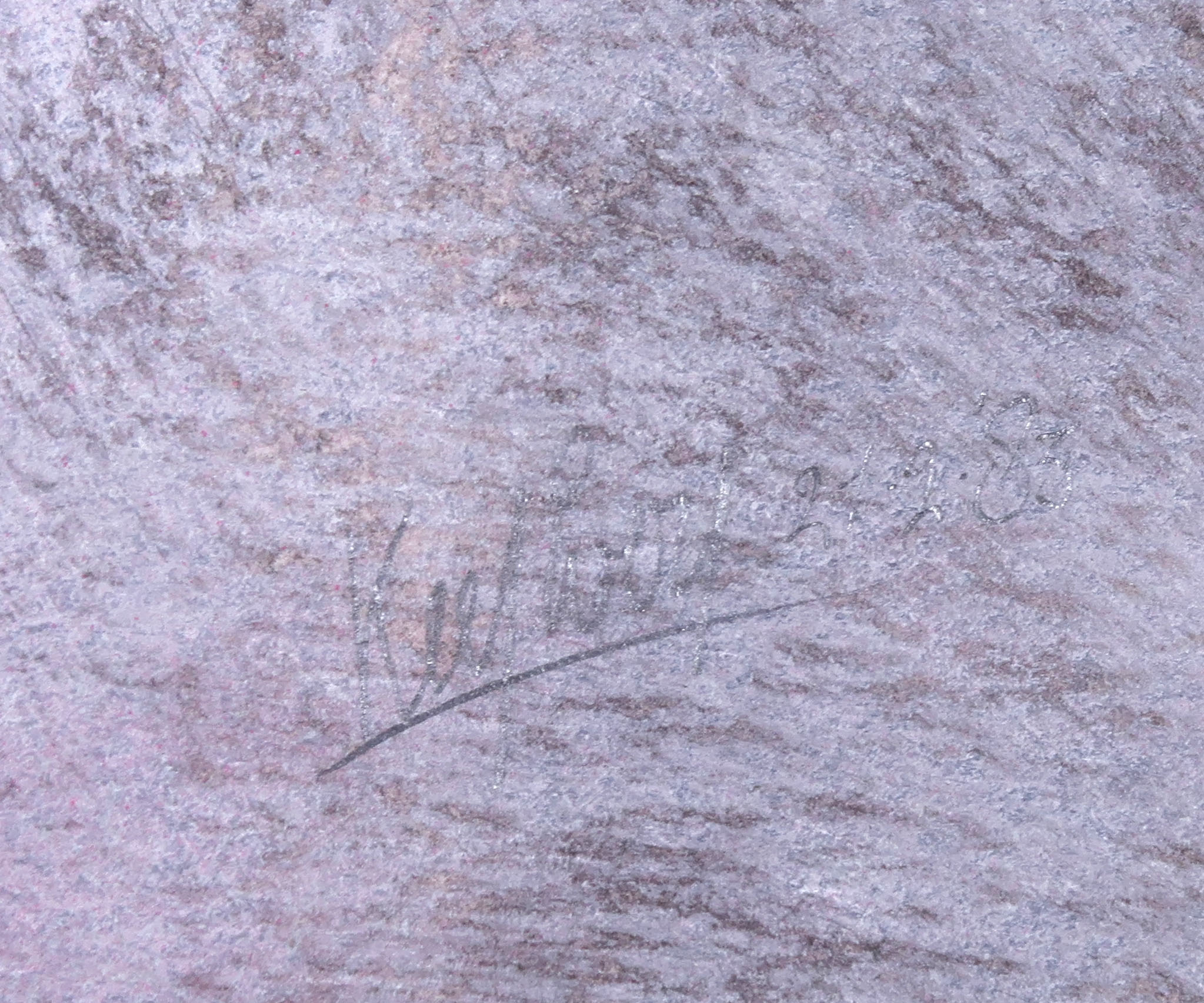 Niet of onleesbaar gesigneerd - Pastel, Abstracte compositie kopen? Bied vanaf 1!