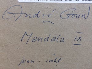 Andre Gouw - Mandala IX kopen? Bied vanaf 40!