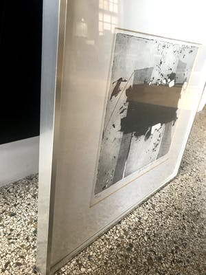 Jan Naezer - Eigen Druk - Handgesigneerd - Met aluminium lijst & Passepartout - 1984 kopen? Bied vanaf 55!