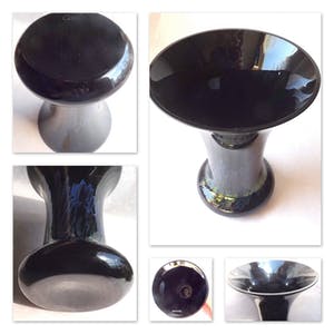 Curiosa - Erwin Eisch voor Glasblaserei Eisch Frauenau - design zwart/ blauwe - gesigneerd kopen? Bied vanaf 1!