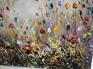 Gena - Flowers Paars kopen? Bied vanaf 250!
