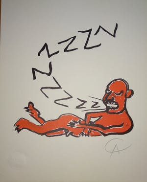 Alexander Calder - Der Buchstabe Z kopen? Bied vanaf 110!