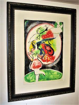 Juan Garcia Ripolles - Bekend Spaans expressionist - Beperkte Oplage Litho "Cirque" - 1971- GROOT!! verkocht voor € 60!