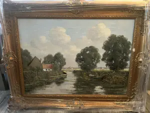 Onbekend - Hollands landschap kopen? Bied vanaf 100!