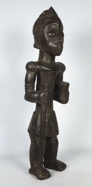 Lulua - Bulenga-man met staf en beker kopen? Bied vanaf 1!