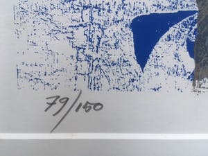 Jan Martens - Het Verleden - zeefdruk/flockdruk in lijst - INCLUSIEF boekwerk kopen? Bied vanaf 75!