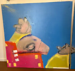 Rutger Termohlen - 2 luik kopen? Bied vanaf 750!