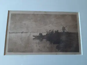 Jan Sirks - Ets, Visser in de polder, kopen? Bied vanaf 35!