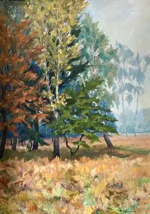 Jan van Campenhout - Sous-Bois en automne verkocht voor € 65!