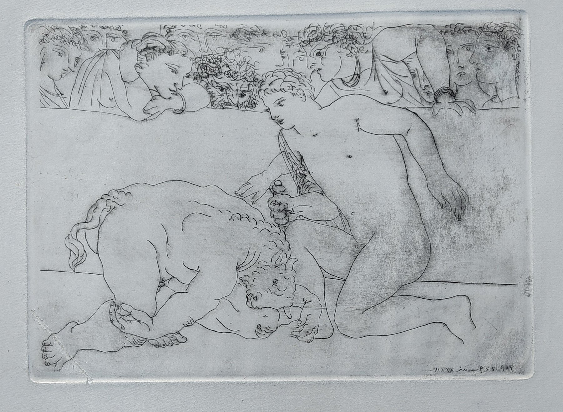 Pablo Picasso - Minotaure vaincu (naar Bloch 197, Suite Vollard) kopen? Bied vanaf 20!