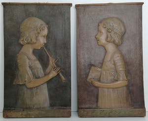 Niet of onleesbaar gesigneerd - Oostenrijkse jonge dames kopen? Bied vanaf 1!