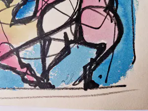 Dick Elffers - Lot van 5 diverse tekeningen/ontwerpen - St Joris en de Draak - gesigneerd kopen? Bied vanaf 49!