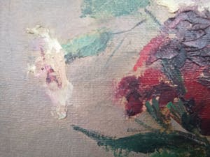 Ina Hooft - kristalvaas met bloemen kopen? Bied vanaf 90!