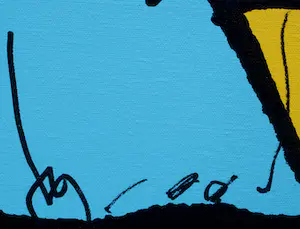 Herman Brood - Zeefdruk op doek: City Life kopen? Bied vanaf 499!