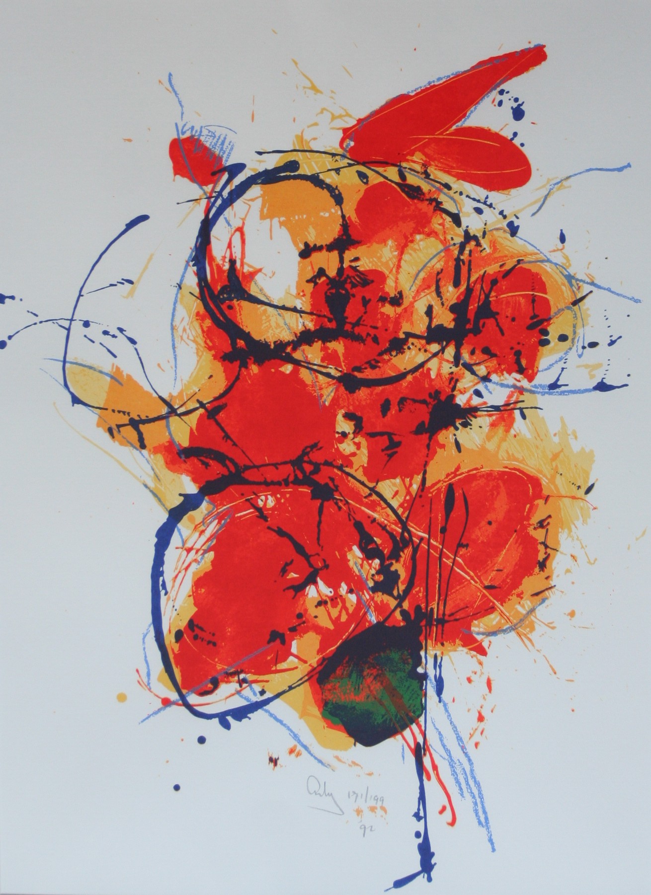 Arty Grimm - zeefdruk - gesigneerd - 171/199 - 1992  kopen? Bied vanaf 50!