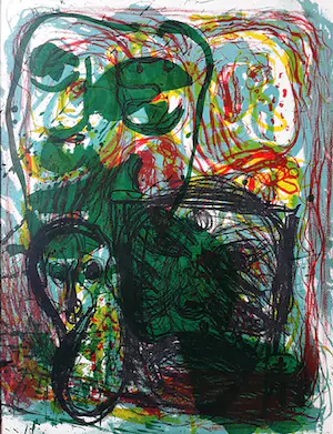 Pierre Alechinsky - Solo de Sculpture et Divertissement, genummerde publicatie met o.a. litho kopen? Bied vanaf 150!