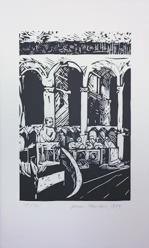 Jeroen Hermkens - Linogravures, Map met 8 linogravures Paris kaufen? Bieten Sie von 90!