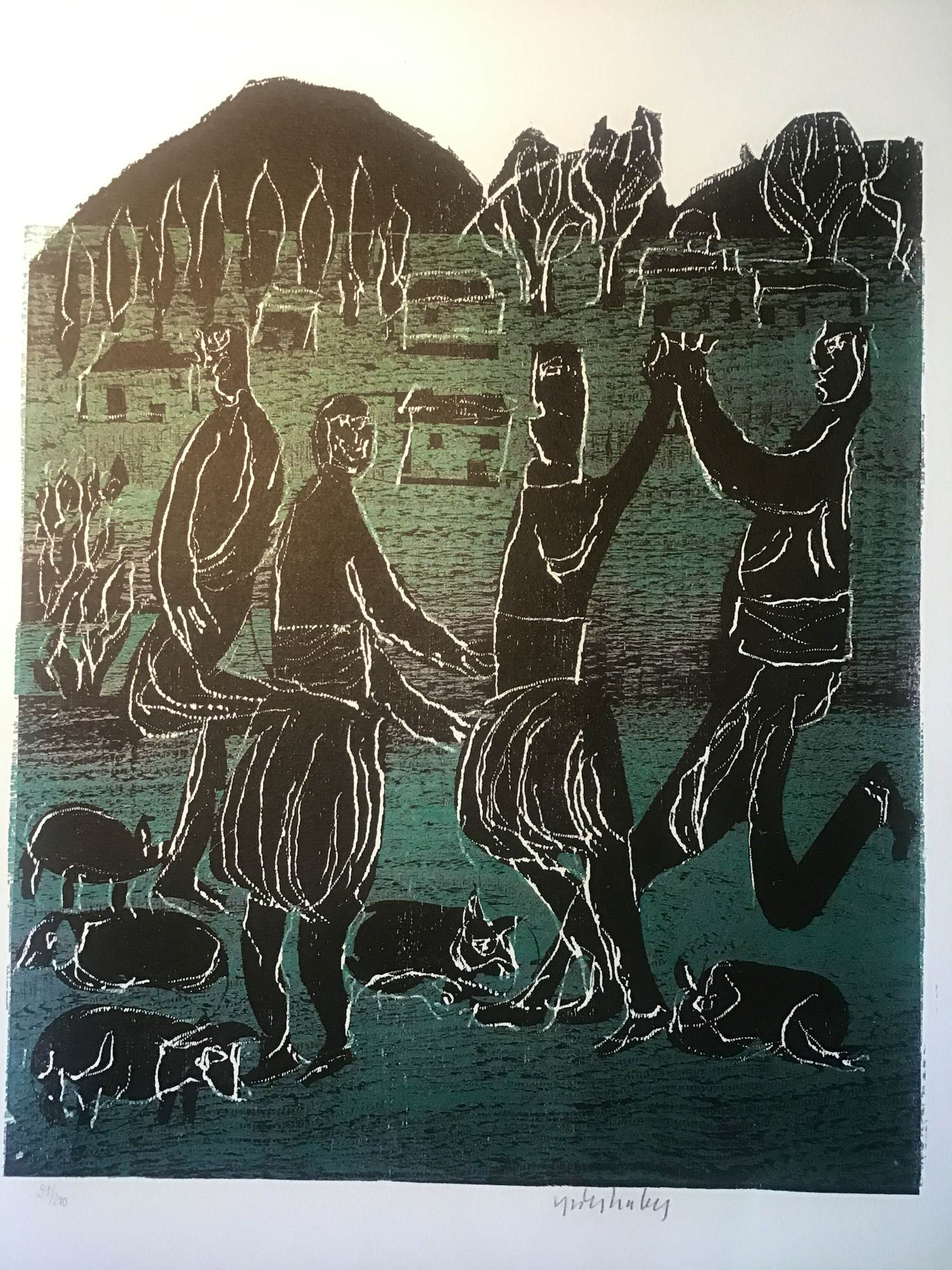 Helmut Andreas Paul Grieshaber - Dyonisos kopen? Bied vanaf 175!