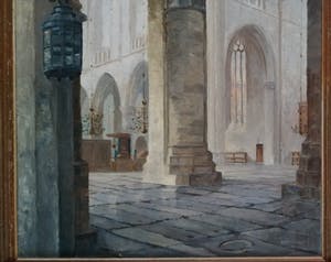Arij Albert Willem Verhorst - Interieur Grote- of Sint Bavokerk Haarlem kopen? Bied vanaf 130!