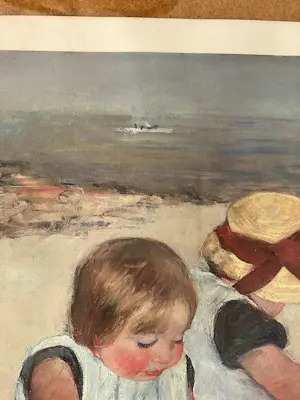 Mary Cassatt - Children playing on the beach kopen? Bied vanaf 35!