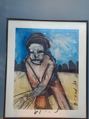 Herman Brood - De Zaaier (incl certificaat) kopen? Bied vanaf 275!
