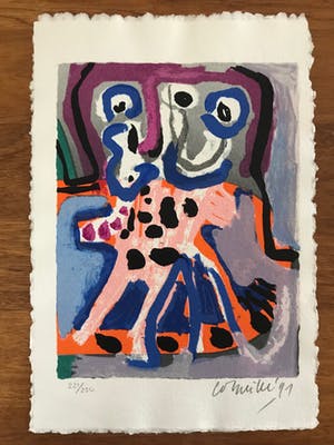 Corneille - Mooie zeefdruk - 1991 - 221/250 - Gesigneerd kopen? Bied vanaf 125!