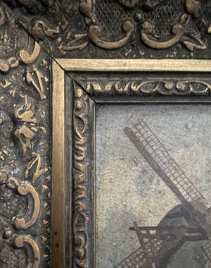 Niet of onleesbaar gesigneerd - Molen landschap kopen? Bied vanaf 1!
