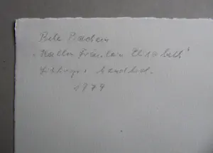 Bele Bachem - " HALLO FRÄULEIN ELISABETH " 1974 signiert kopen? Bied vanaf 100!