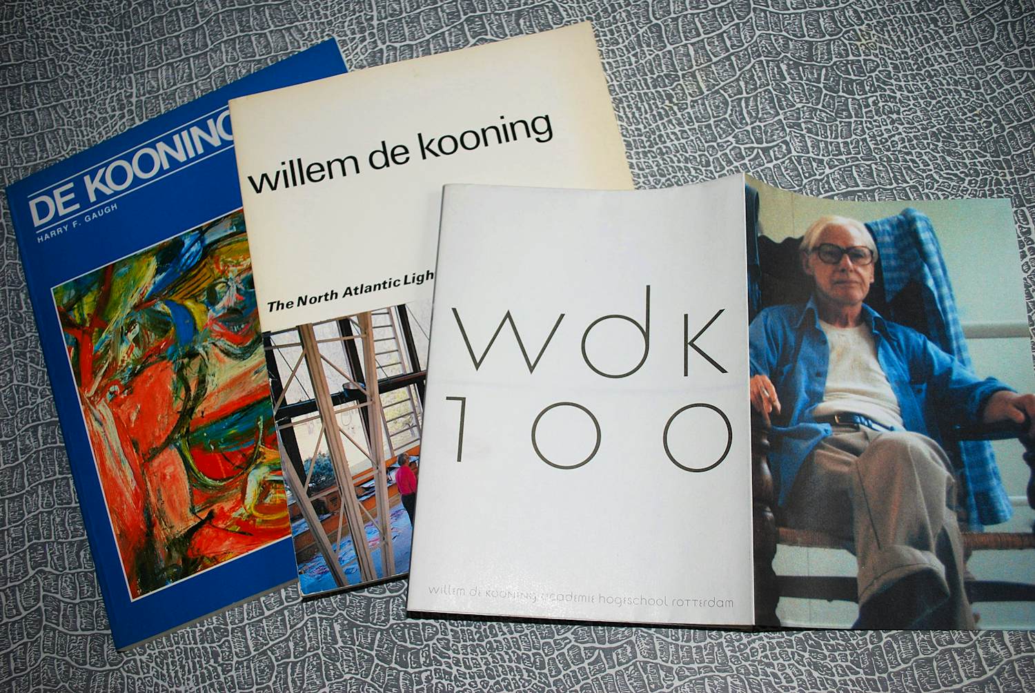 Willem de Kooning - 3 boekwerken, 1x fotografie Eddy Posthuma de Boer kopen? Bied vanaf 50!