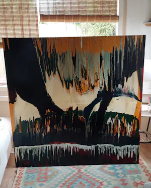 Jan Riske - Groot werk, jaren 60-70 kopen? Bied vanaf 400!