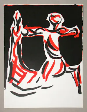 Marino Marini - Cavalier - Originele lithografie - 1967 - Mourlot kopen? Bied vanaf 120!