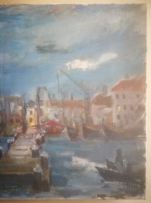 Niet of onleesbaar gesigneerd - Haven in bedrijf. kopen? Bied vanaf 1!