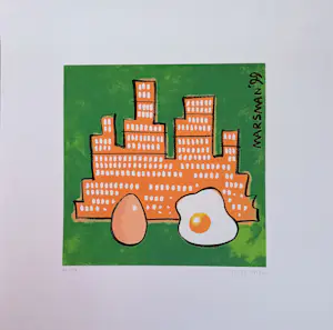 Jean Paul Marsman - “Marsman ,99”. Handgesigneerd en genummerde zeefdruk. kopen? Bied vanaf 30!