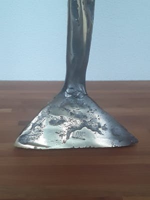 Yves Lohe - Bronzen sculptuur van Yves Lohé : "Couple amoureux" kopen? Bied vanaf 125!