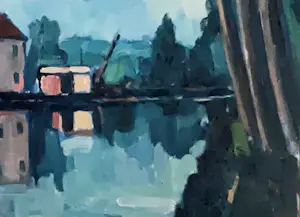 Jan Willem Versteeg - Bords de Seine kopen? Bied vanaf 100!