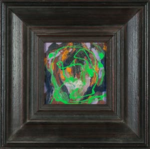 Martin Reisberg - Acryl op hardboard, Abstracte compositie kopen? Bied vanaf 20!