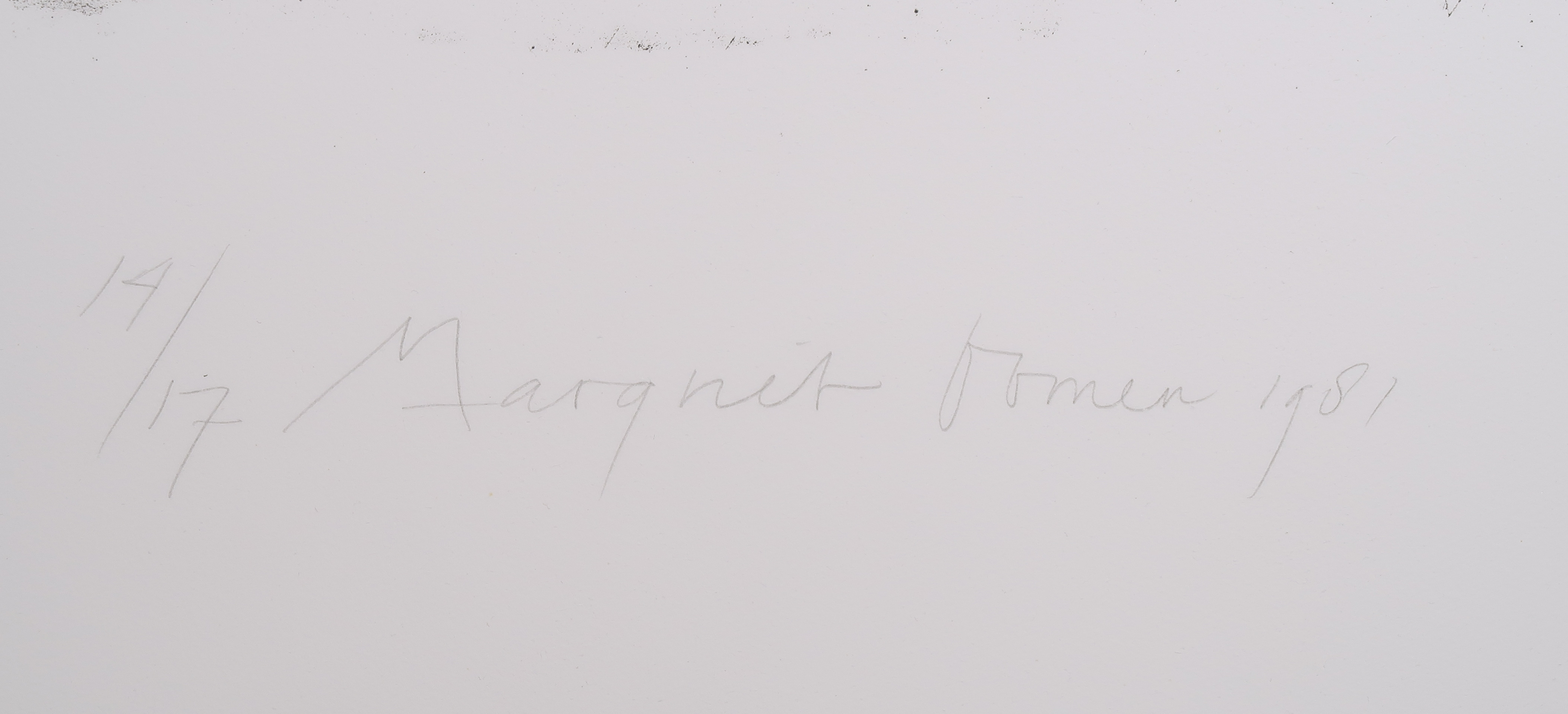 Margriet Oomen - Litho, Zonder titel kopen? Bied vanaf 1!